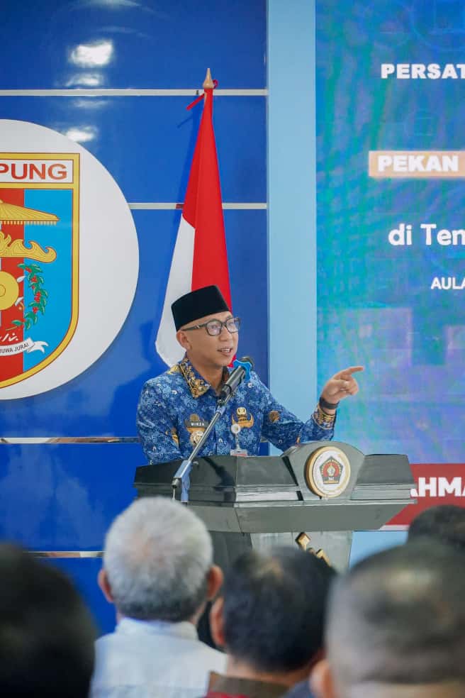 Gubernur Lampung Buka Pekan Pendidikan Wartawan, Tekankan Pentingnya Integritas di Era AI